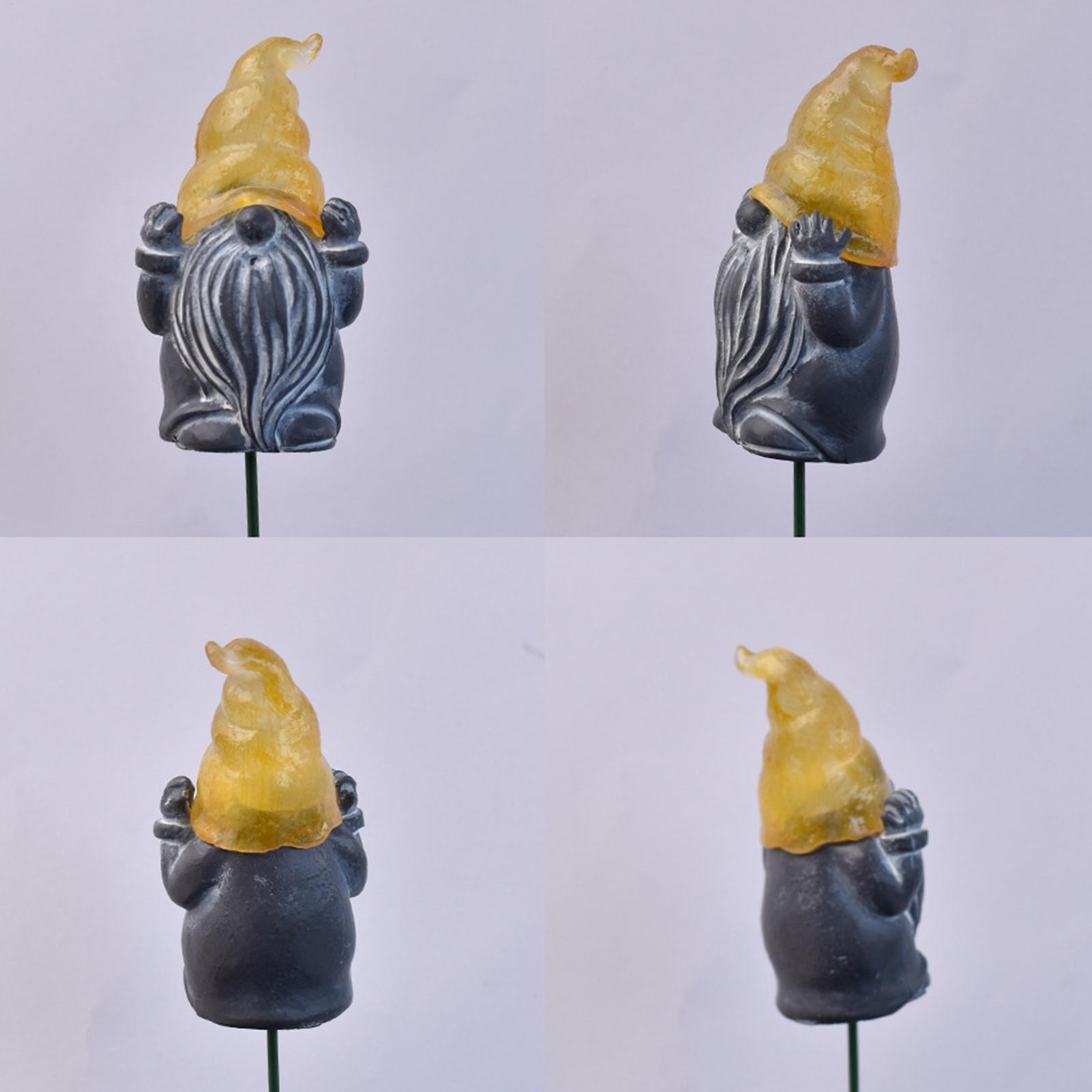 Resin Art Flower - 장식용 야외 스테이크 3종 세트, 야광