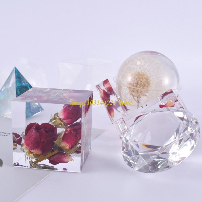 Resin Art Cube - N5KE 큐브 실리콘 몰드 DIY 아트