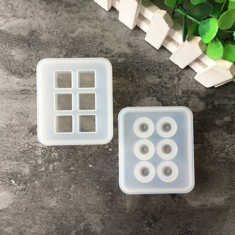 Resin Art Letters - 실리콘 몰드 큐브 볼 비즈, 6