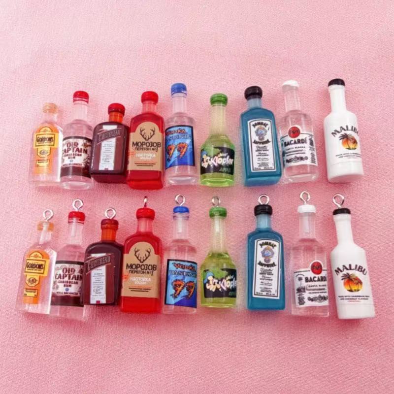 Resin Art Accessories - 11개 미니 시뮬레이션 레진 3D 펜던트