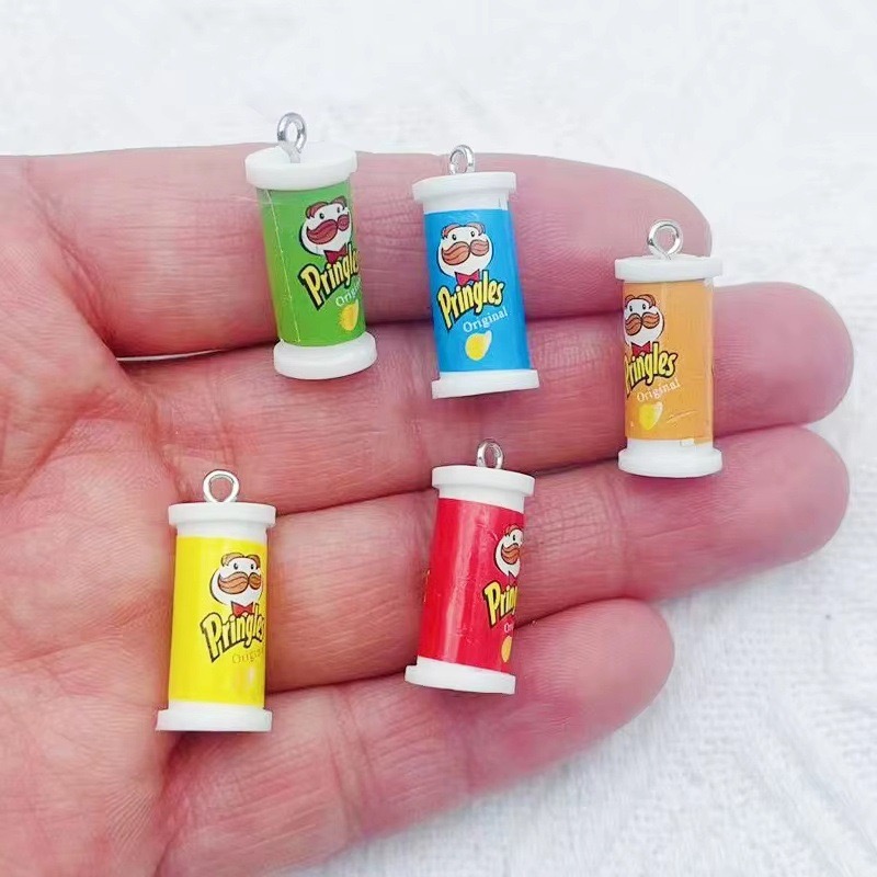 Resin Art Accessories - 10개 시뮬레이션 3D 버킷 감자칩 스낵