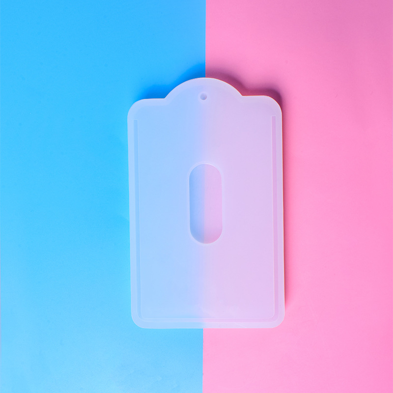 Resin Art Letters - 1 조각 카드 커버 금형 DIY