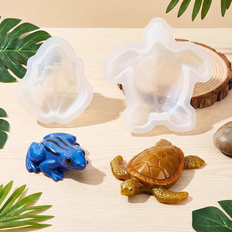바다거북 동물 레진 몰드 2세트, 내구성이 뛰어난 에폭 - Resin Art Beach 리뷰 및 가격