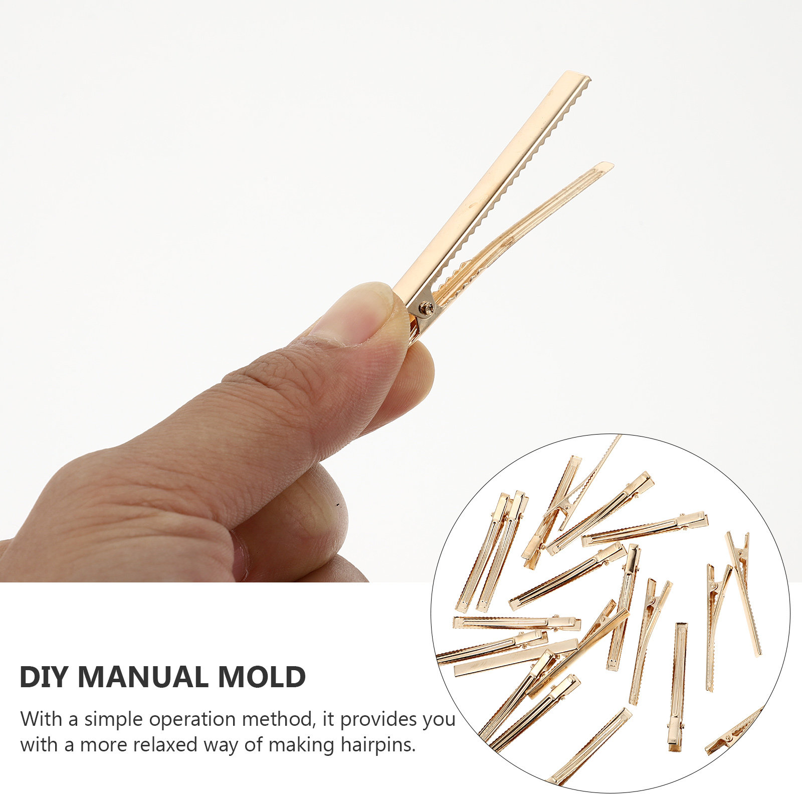 1세트 실리콘 헤어 클립 몰드 DIY 아트 몰드, 수제 - Resin Art Accessories 리뷰 및 가격