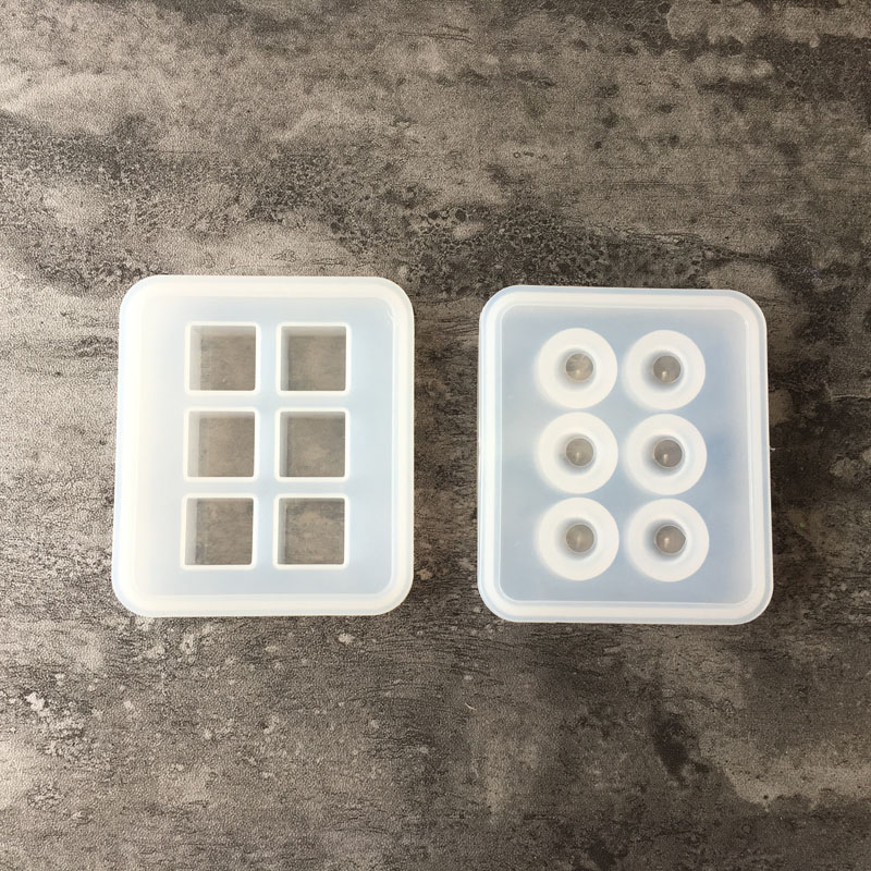 실리콘 몰드 큐브 볼 비즈, 6 구획 수지 실리콘 몰드 - Resin Art Letters 리뷰 및 가격