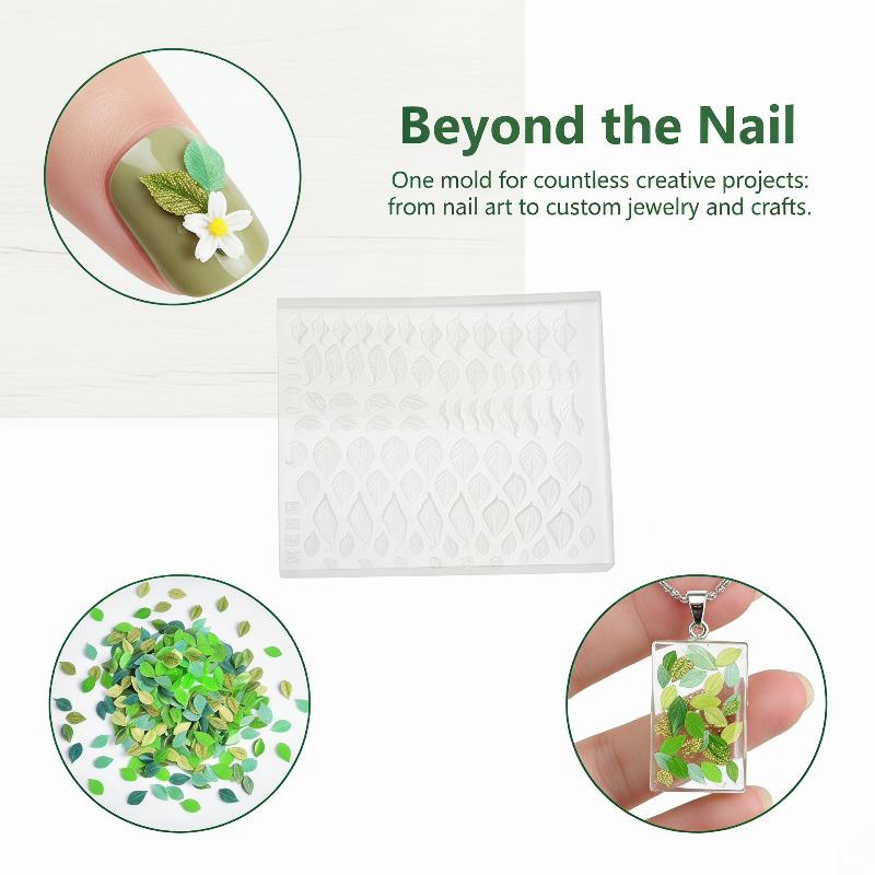 미니어처 잎 실리콘 몰드 레진 주조 3D 엠보싱 작은  - Resin Art Jewellery 리뷰 및 가격