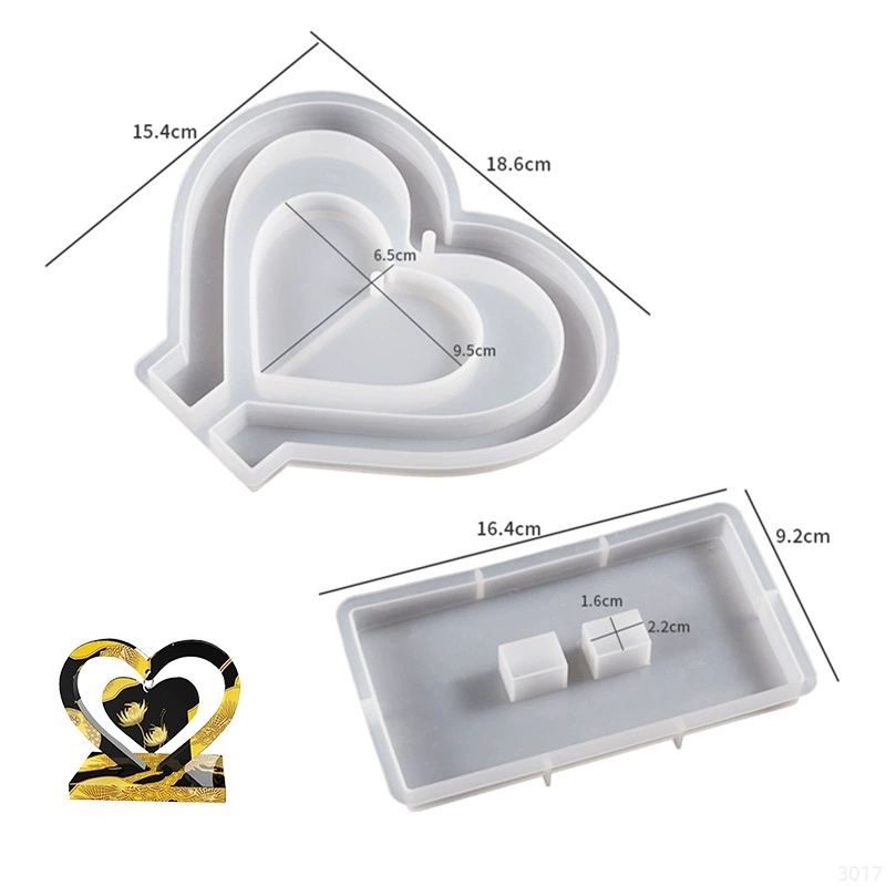 레터 Mm 에폭시 수지 실리콘 몰드 Diy 어머니의 날 - Resin Art Letters 리뷰 및 가격