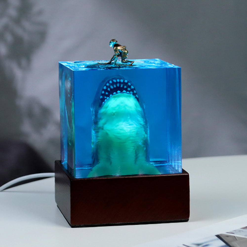 큐브 오가닉 송진 테이블 조명, 크리에이티브 아트 장식 - Resin Art Cube 리뷰 및 가격