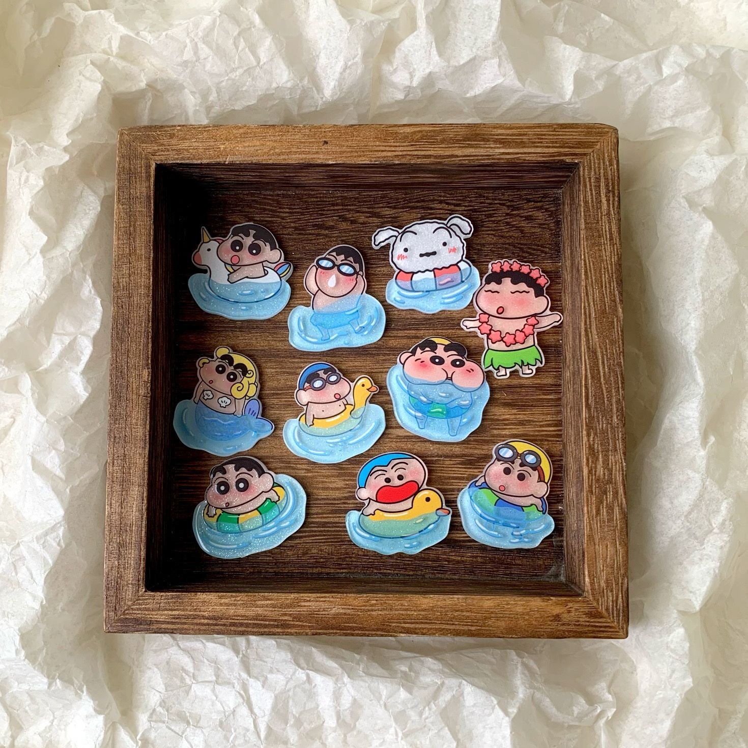 크레용신짱 레진 액세서리 팬 물컵 신발 버클 폰케이스  - Resin Art Accessories 리뷰 및 가격