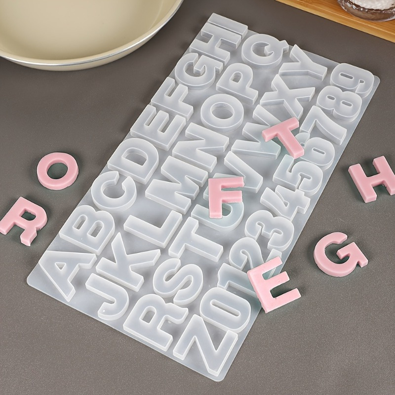 A부터 Z까지의 문자 펜던트 실리콘 몰드, 알파벳 및  - Resin Art Jewellery 리뷰 및 가격