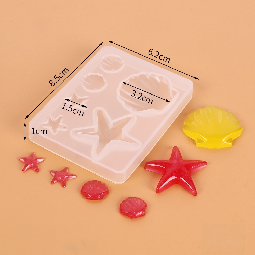 DIY 바다 테마 크리스탈 에폭시 레진 쉘 쥬얼리 펜던 - Resin Art Letters 리뷰 및 가격