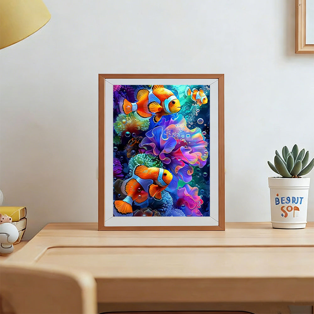 AZQSD 다이아몬드 페인팅 키트 물고기 동물 바다 맞 - Resin Art Beach 리뷰 및 가격