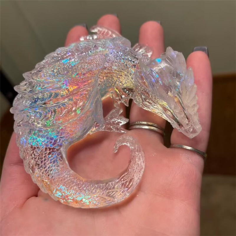 3 스타일 거울 졸린 드래곤 공룡 바다 드래곤 계란 수 - Resin Art Beach 리뷰 및 가격