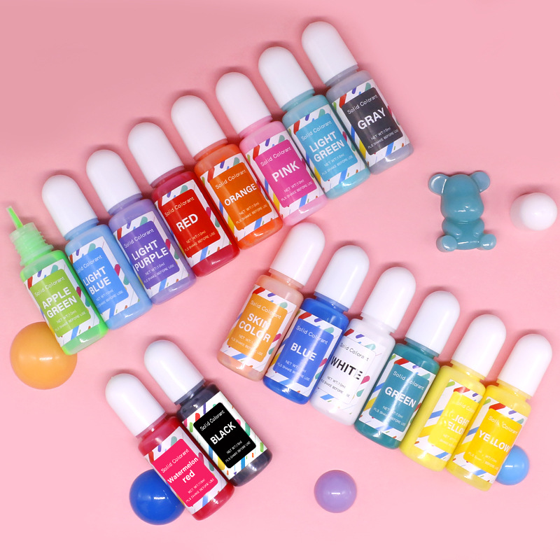 DIY 에폭시 레진 안료 키트 양초 비누 주조 착색제  - Resin Art Letters 리뷰 및 가격