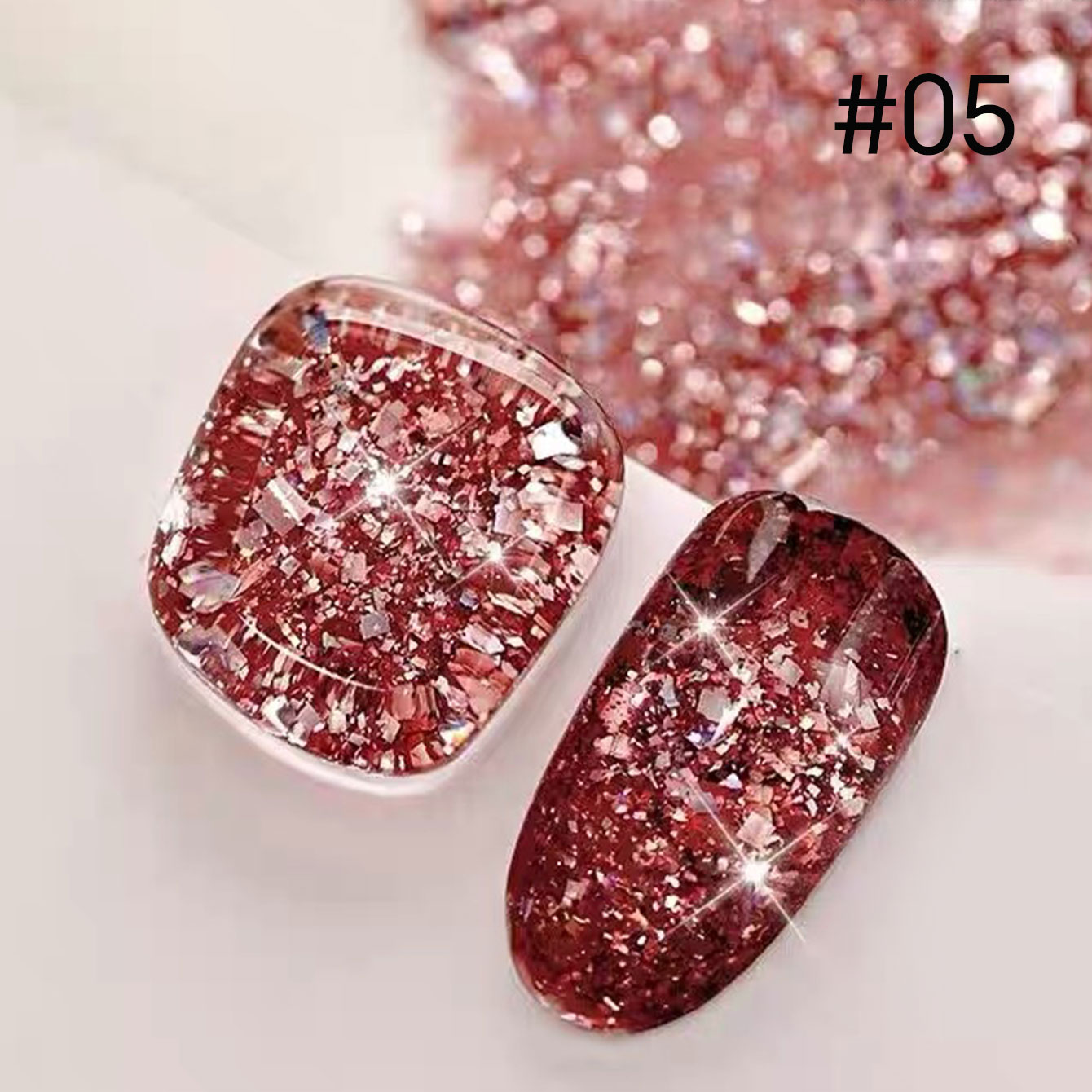 MN 2026년 여름 슈퍼 플래시 큐브 글리터 젤 네일 - Resin Art Cube 리뷰 및 가격