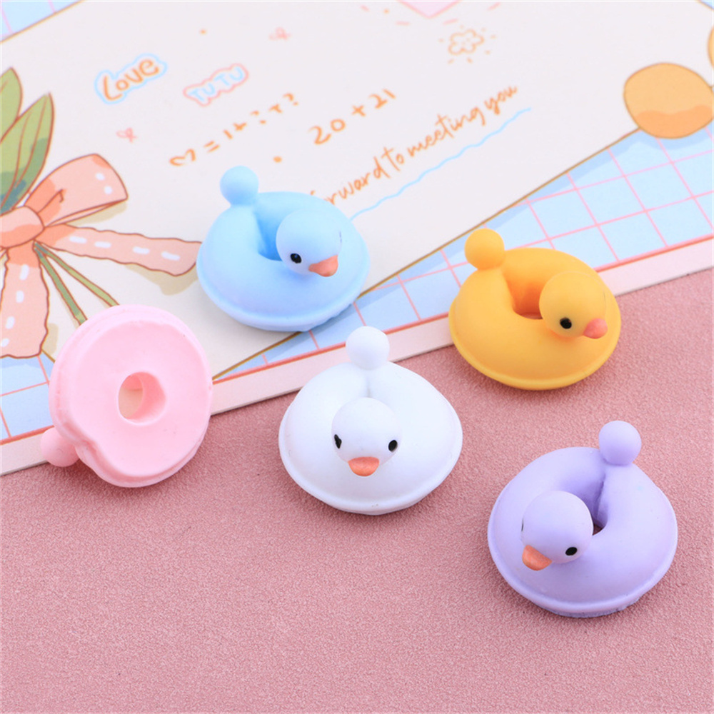 만화 오리 수영 반지 DIY 플랫 백 레진 카보숑 스크 - Resin Art Ring 리뷰 및 가격