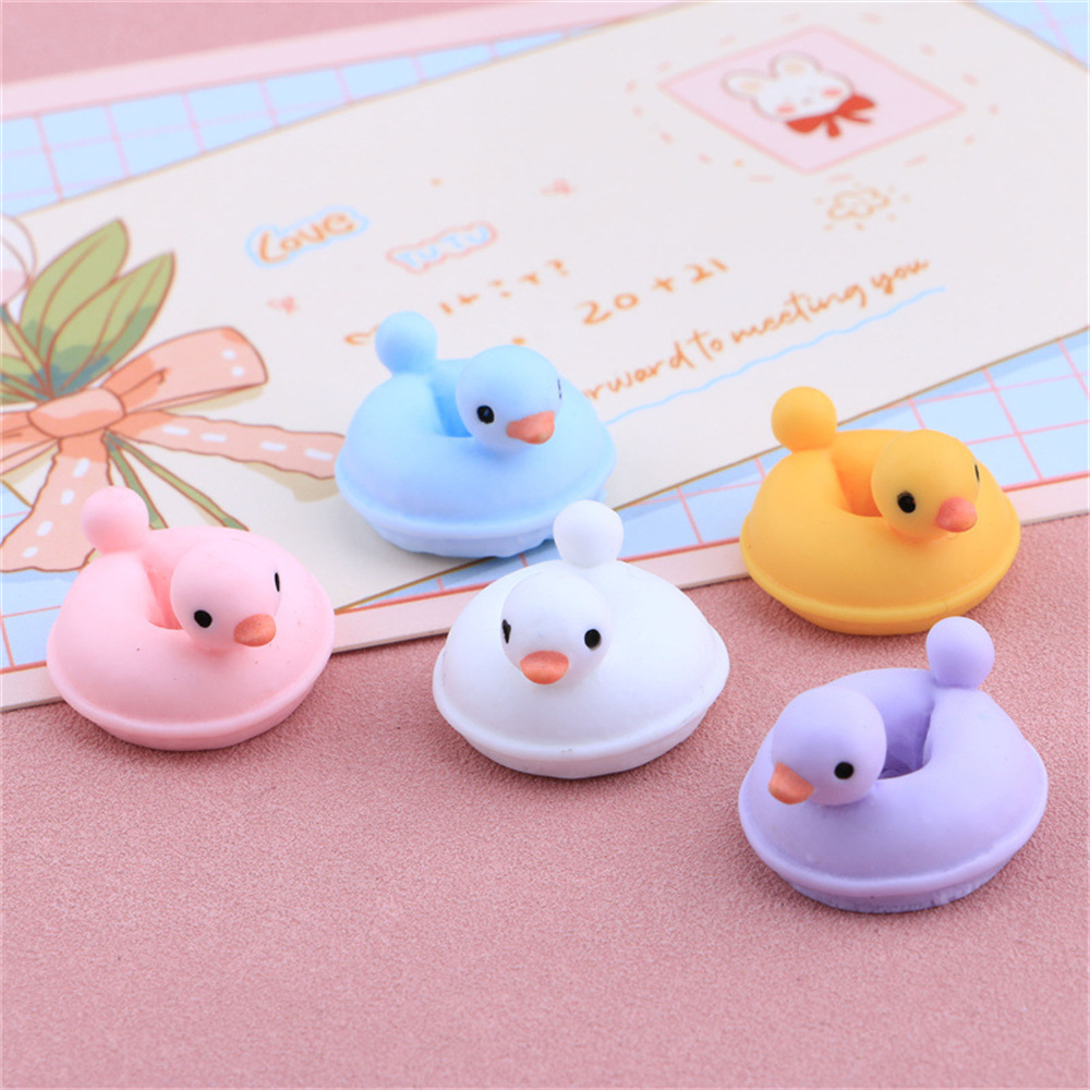 만화 오리 수영 반지 DIY 플랫 백 레진 카보숑 스크 - Resin Art Ring 리뷰 및 가격
