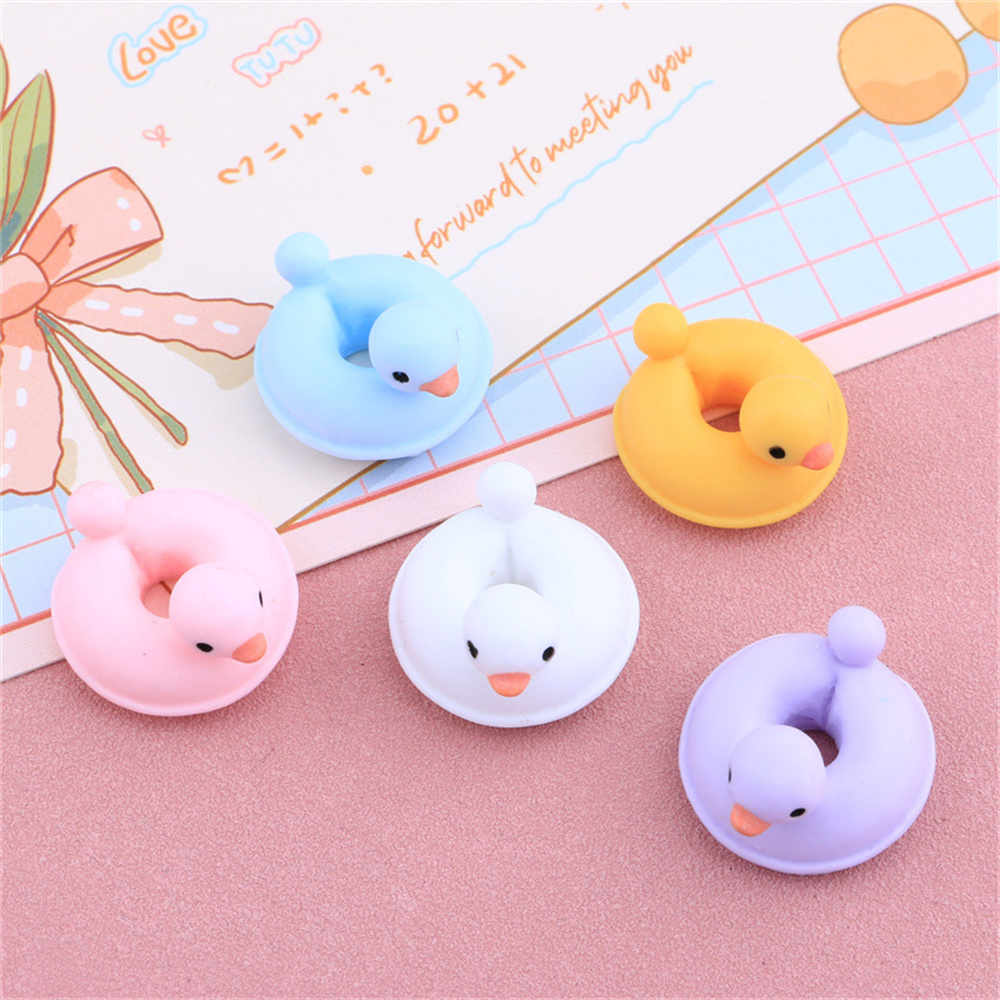 만화 오리 수영 반지 DIY 플랫 백 레진 카보숑 스크 - Resin Art Ring 리뷰 및 가격