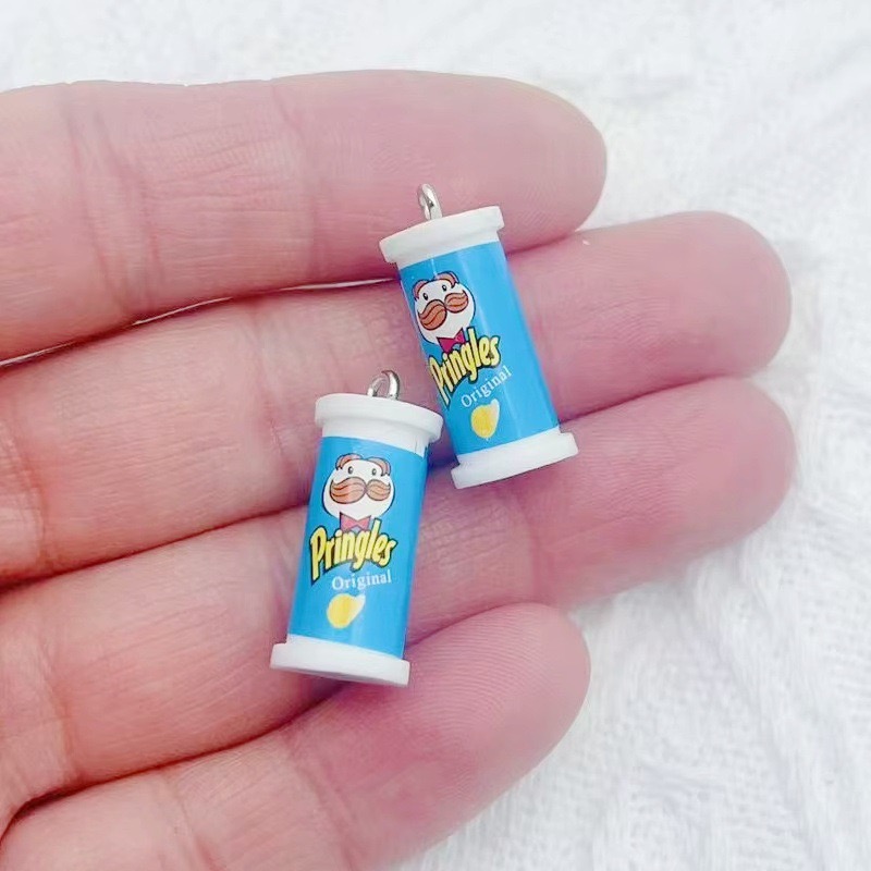 10개 시뮬레이션 3D 버킷 감자칩 스낵 레진 펜던트  - Resin Art Accessories 리뷰 및 가격