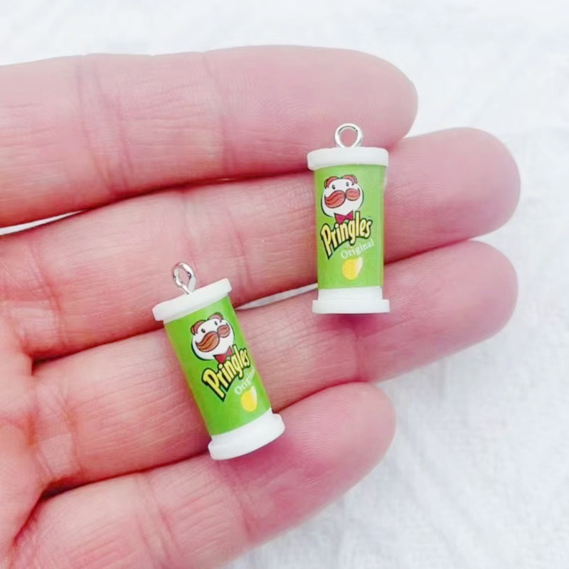 10개 시뮬레이션 3D 버킷 감자칩 스낵 레진 펜던트  - Resin Art Accessories 리뷰 및 가격