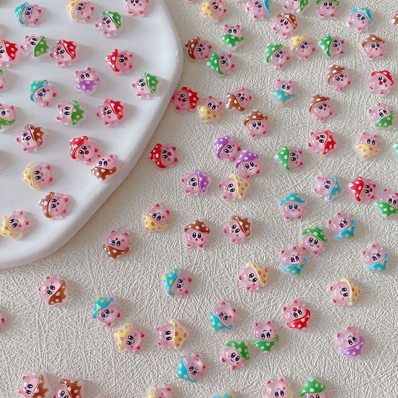 2/10/20pcs 커비 네일 참 3D 수지 귀여운 만 - Resin Art Accessories 리뷰 및 가격