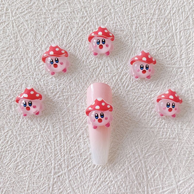 2/10/20pcs 커비 네일 참 3D 수지 귀여운 만 - Resin Art Accessories 리뷰 및 가격