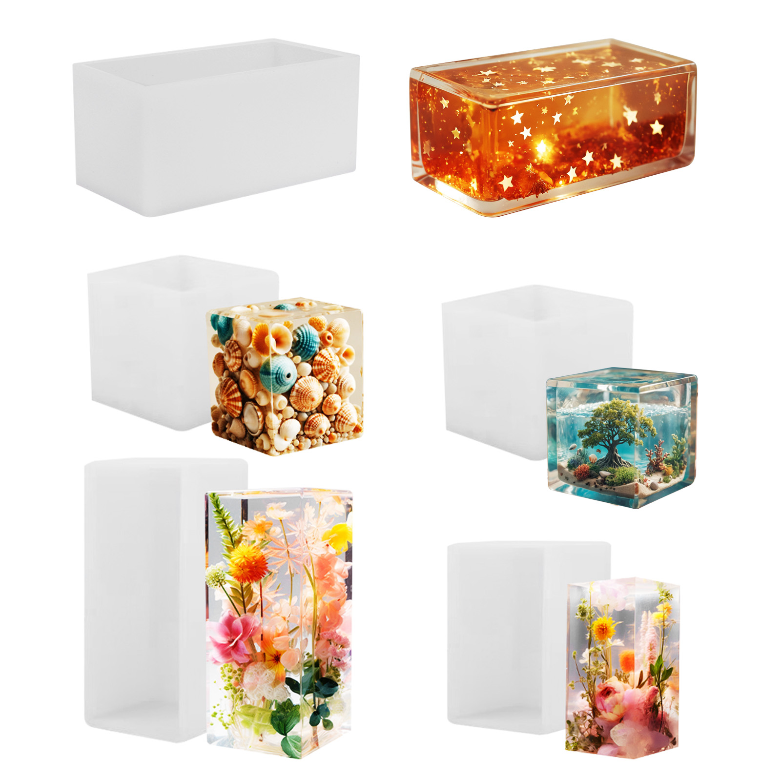 에폭시 주조 금형 실리콘 금형 DIY 직육면체 수지 금 - Resin Art Letters 리뷰 및 가격