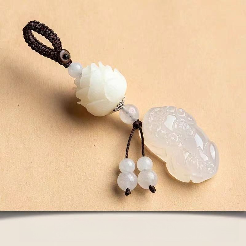 펜던트 연꽃 열쇠고리 자동차 장식품, 부처님 안전 매듭 - Resin Art Ring 리뷰 및 가격