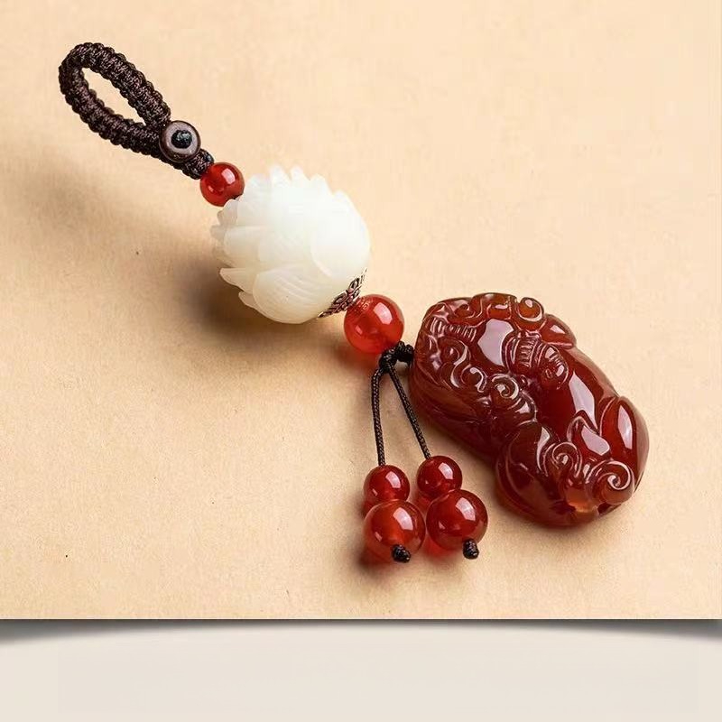 펜던트 연꽃 열쇠고리 자동차 장식품, 부처님 안전 매듭 - Resin Art Ring 리뷰 및 가격