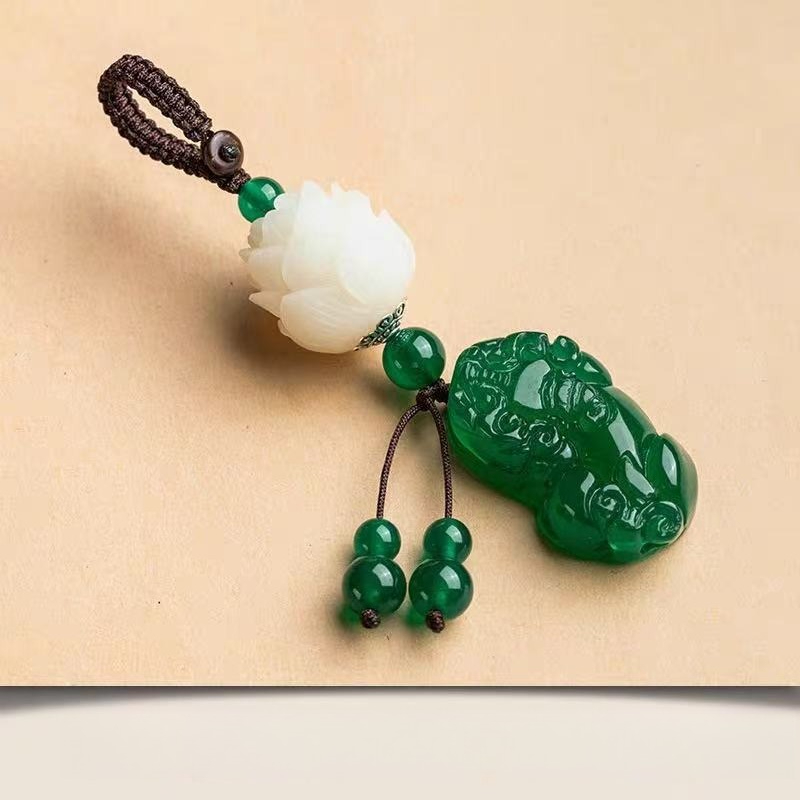 펜던트 연꽃 열쇠고리 자동차 장식품, 부처님 안전 매듭 - Resin Art Ring 리뷰 및 가격