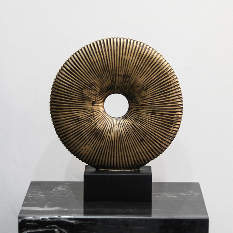 복고풍과 향수를 불러일으키는 링 모양의 줄무늬 조각,  - Resin Art Ring 리뷰 및 가격