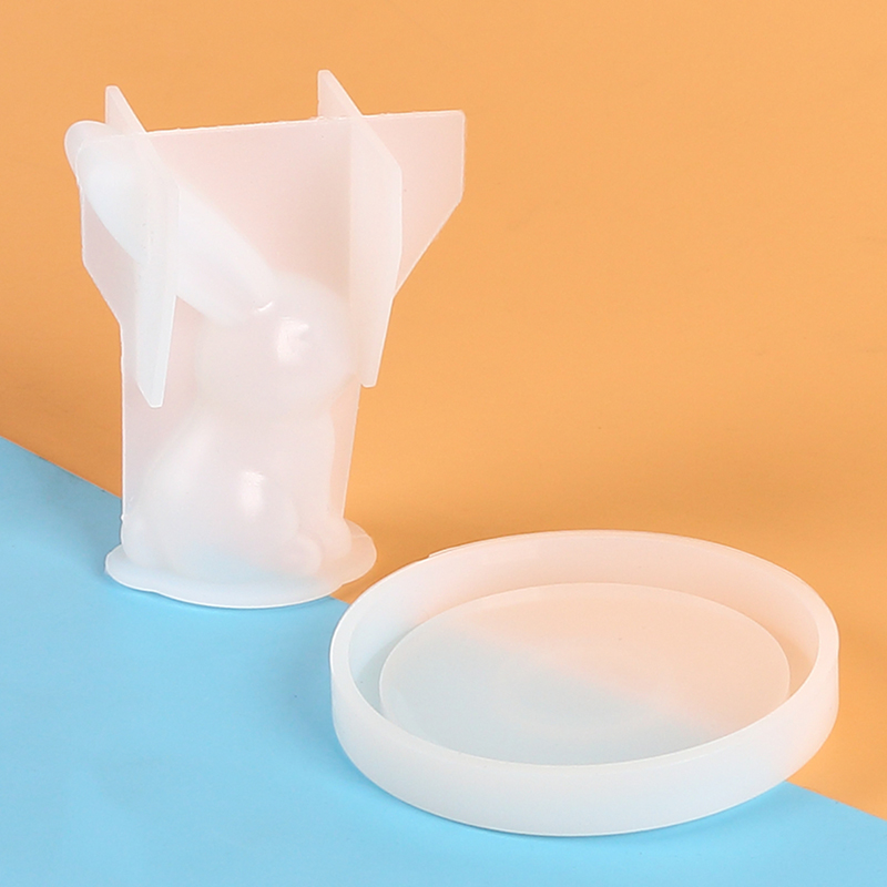 2Pcs 3D 토끼 반지 홀더 실리콘 에폭시 수지 금형 - Resin Art Ring 리뷰 및 가격
