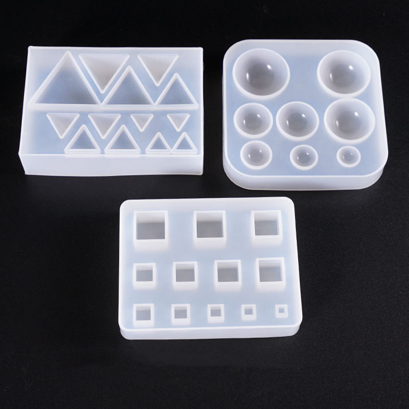 귀여운 비즈 큐브 삼각형 실리콘 몰드 쥬얼리 만들기 수 - Resin Art Cube 리뷰 및 가격