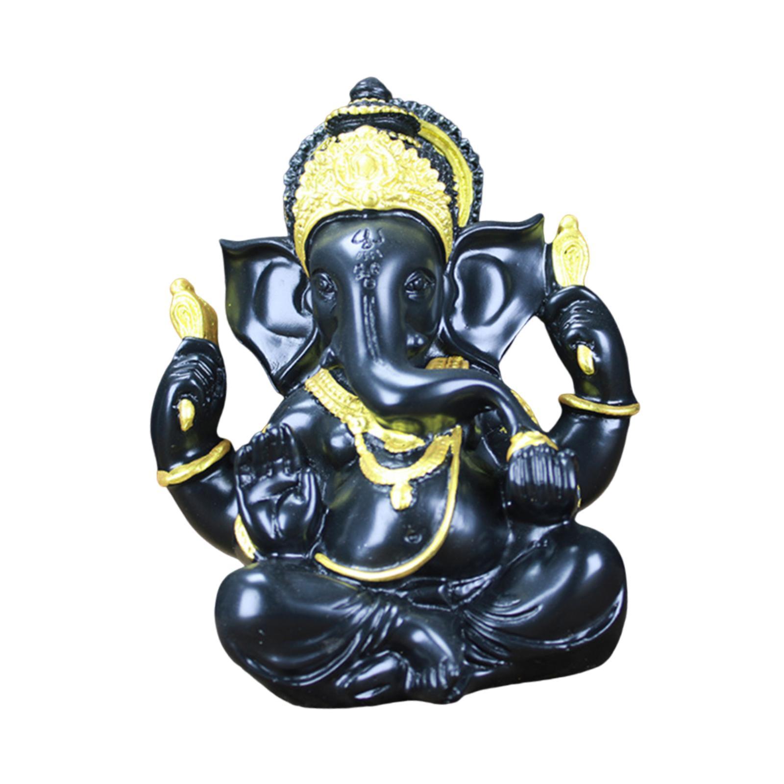 인도 장식 예술품 레진 불상 가네샤 홈 데코 조각상 거 - Resin Art India 리뷰 및 가격