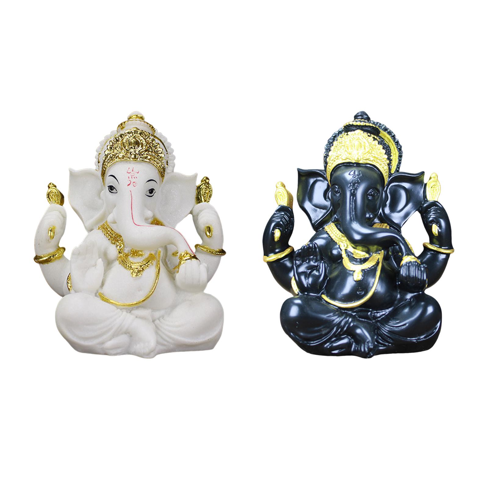 인도 장식 예술품 레진 불상 가네샤 홈 데코 조각상 거 - Resin Art India 리뷰 및 가격