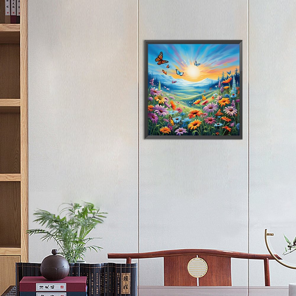 다이아몬드 페인팅 가족 귀여운 사슴 꽃 풀 페어리 더스 - Resin Art Flower 리뷰 및 가격