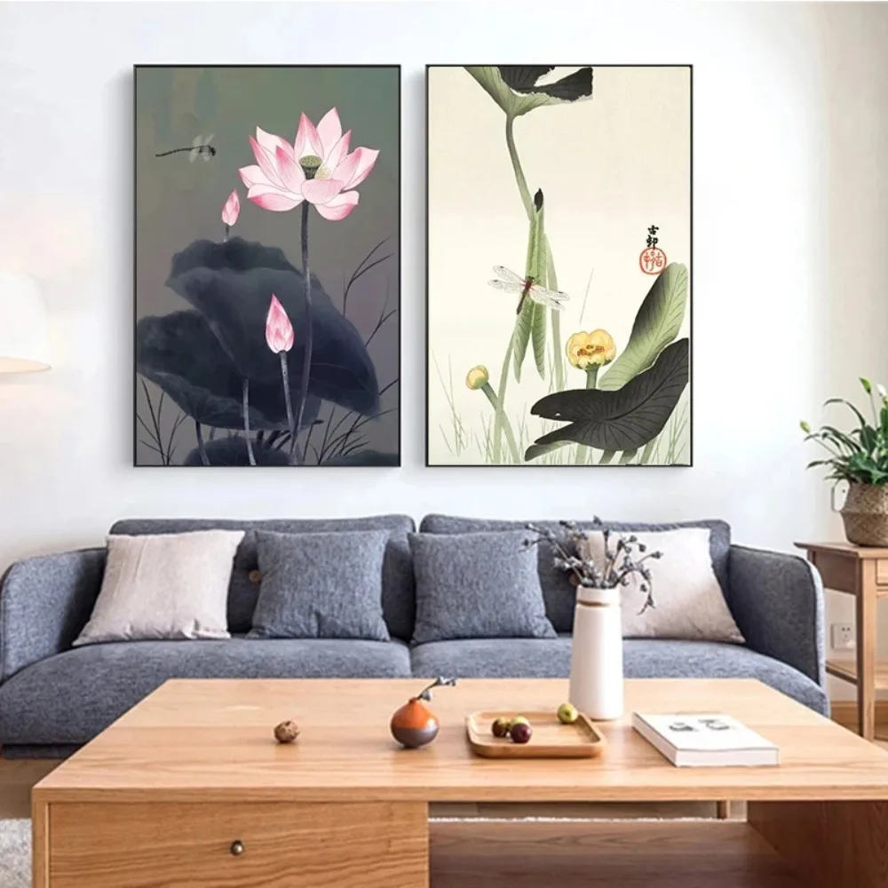 전통 빈티지 레트로 연꽃 잎 풍경 예술 포스터 다이아몬 - Resin Art Flower 리뷰 및 가격